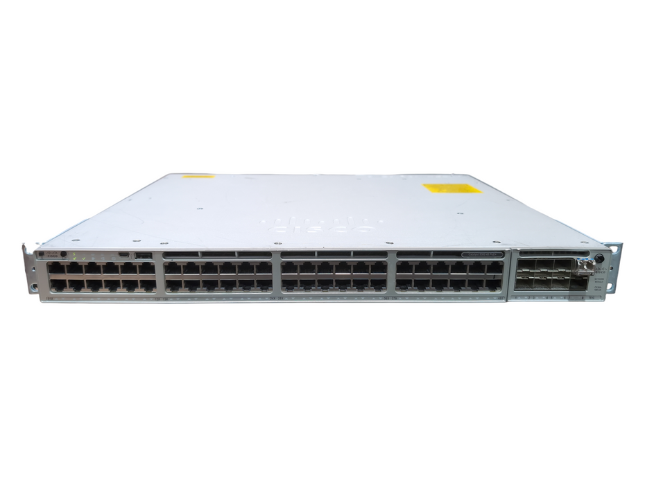 Cisco Catalyst C9300-48P-A 48-Port PoE+ Switch w/ C9300-NM-8X 8x10G Module