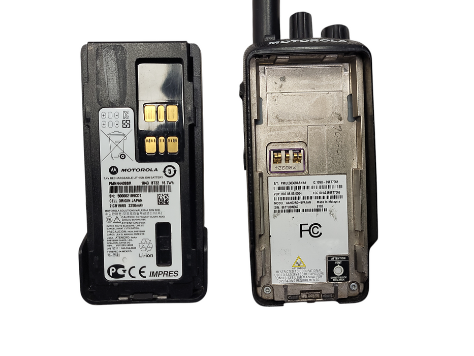 Motorola XPR3500e UHF MHz AAH02RDH9VA1AN 2-Way Radio READ