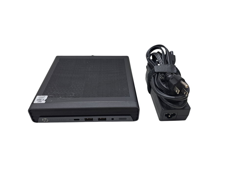 HP EliteDesk 800 G6 Mini PC | Intel Core i5-10600, 8GB DDR4, 256GB NVMe, PWR