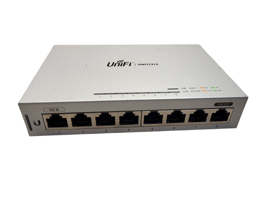 Ubiquiti Networks UniFi 8 Port Ethernet Switch No AC READ
