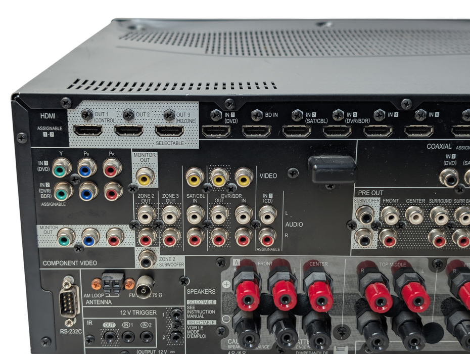 Pioneer SC-LX58 9.2-channel AV receiver PLEASE READ