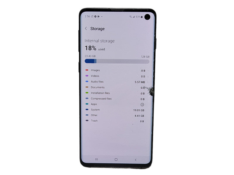 Samsung Galaxy S10 128GB (SM-G973W) - READ $