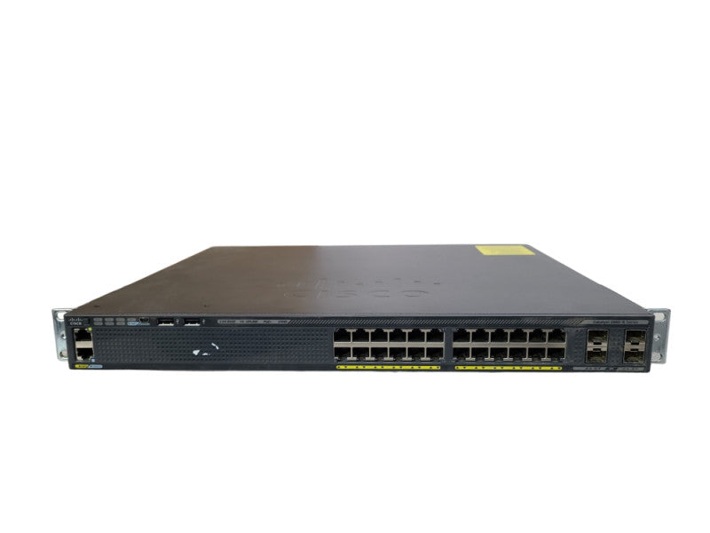 Cisco WS-C2960X-24PS-L | 24-Port Gigabit PoE+ 370W Switch, 4x SFP