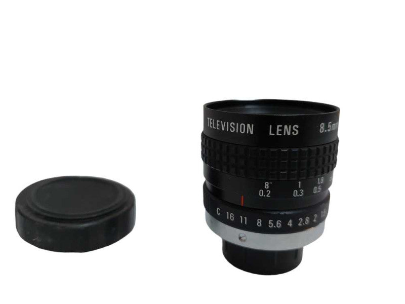 COSMICAR (Pentax) Cine Television Lens 8.5mm 1:1.5 C-Mount  =