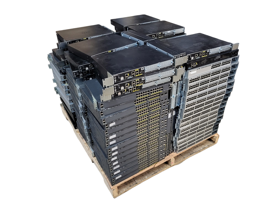 Lot of 120x Cisco Switches and Firewalls READ