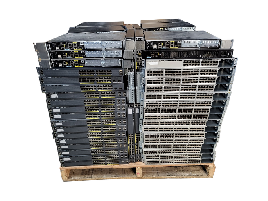 Lot of 120x Cisco Switches and Firewalls READ