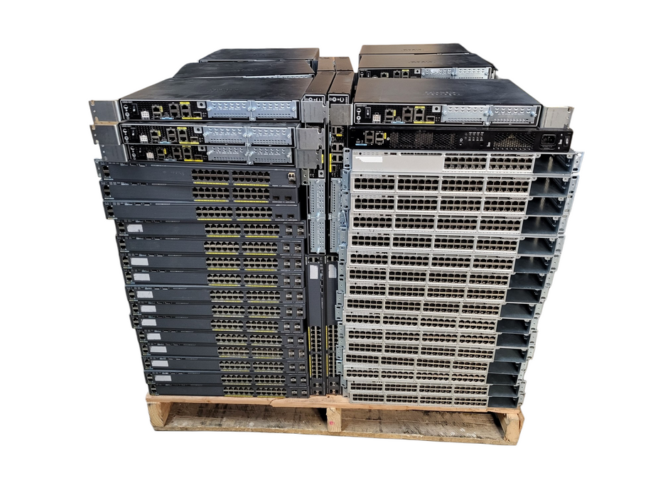 Lot of 120x Cisco Switches and Firewalls READ