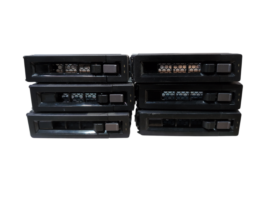 Lot 6x Qnap NAS hard drive trays 41325-001554-01-RS Caddy 3.5"