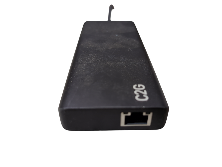 C2G USB-C 9-in-1 Dual Display Docking Station with HDMI, Ethernet, USB, 3.5mm