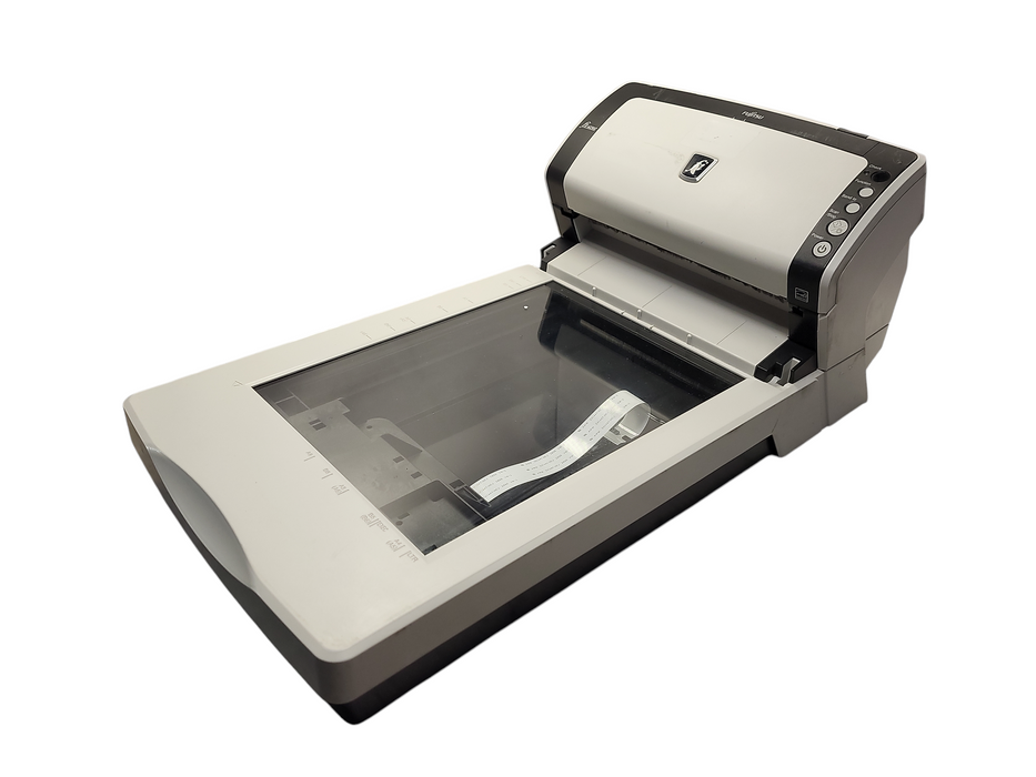 Fujitsu fi-6230Z ADF Flatbed Document Scanner PA03630-B552 No AC/Flatbed lid