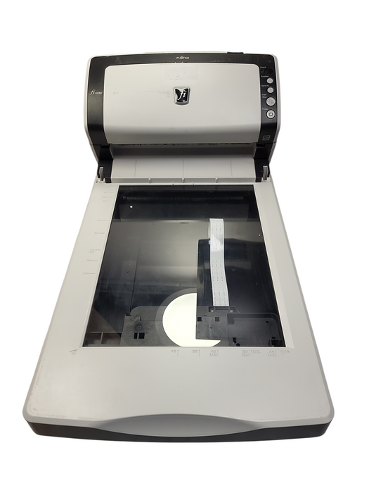 Fujitsu fi-6230Z ADF Flatbed Document Scanner PA03630-B552 No AC/Flatbed lid