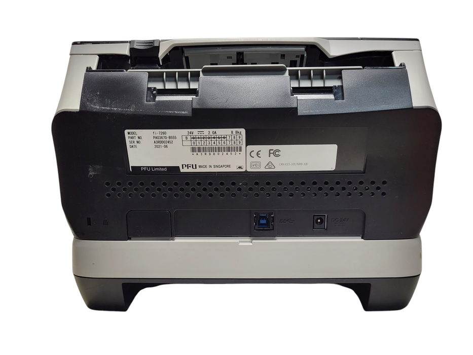 Fujitsu PA03670-B555 fi-7260 Color Duplex Document Scanner No AC