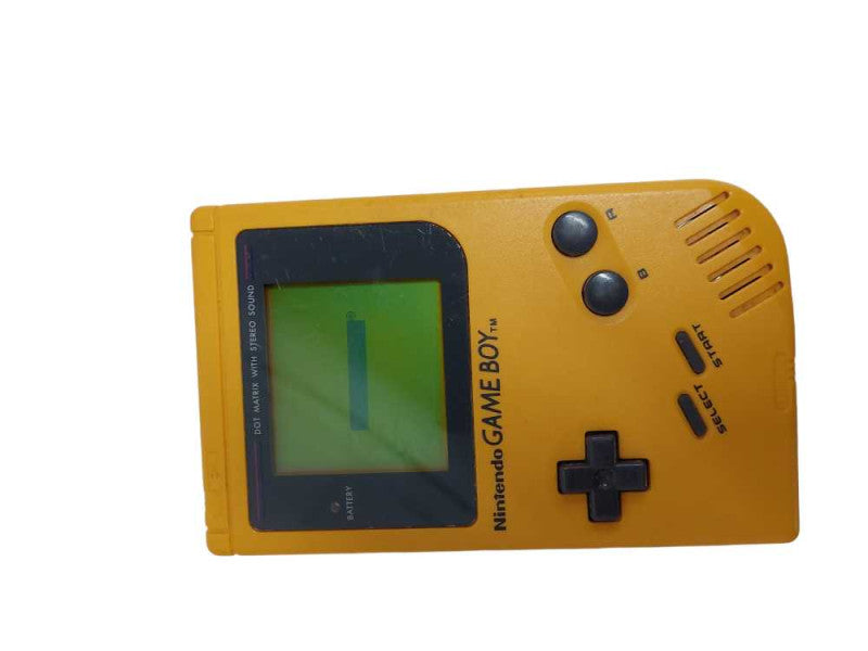 Vintage Original Nintendo Gameboy Yellow Model: DMG-01 =