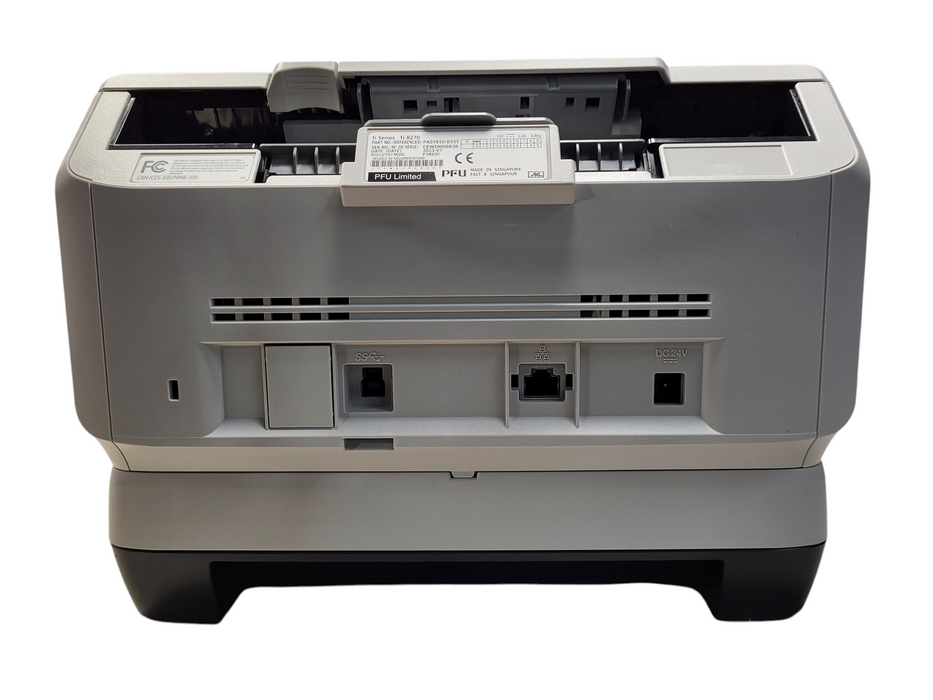 Ricoh fi-8270 Flatbed Document Scanner (PA03810-B555) - Black, White No AC