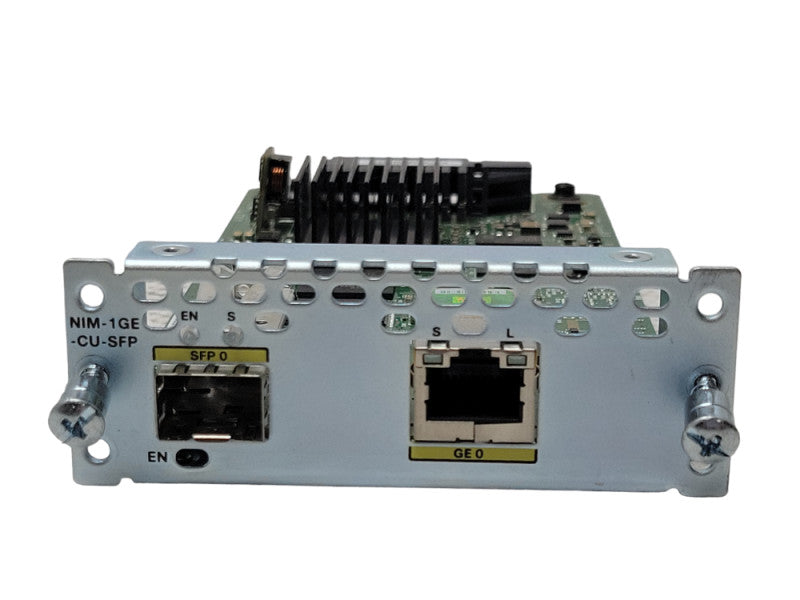 Cisco NIM-1GE-CU-SFP 1-Port GE/SFP dual mode for ISR 4000 and 4300 Series _
