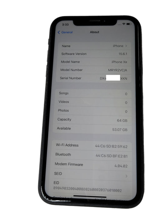 Apple iPhone XR 64GB unlocked phone  _