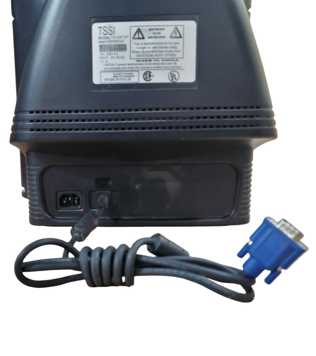 TSSI TS-0067SF - 15" SVGA Color Display CRT Monitor