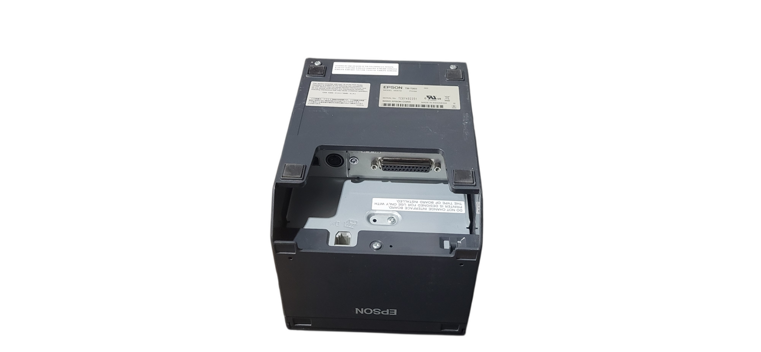 Epson TM-T20II M267D USB + Serial Thermal POS Receipt Printer W/ AC Adapter
