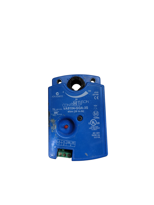 Johnson Controls VA9104-GGA-3S Non-Spring Return Actuator (READ)