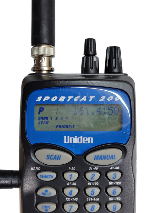 Uniden – Bearcat Sportcat 200 Scanner NO BATTERY (READ)