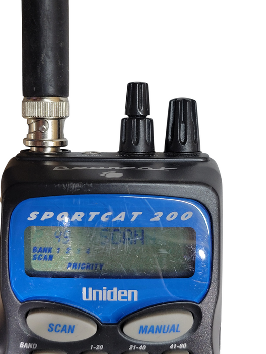 Uniden – Bearcat Sportcat 200 Scanner NO BATTERY (READ)