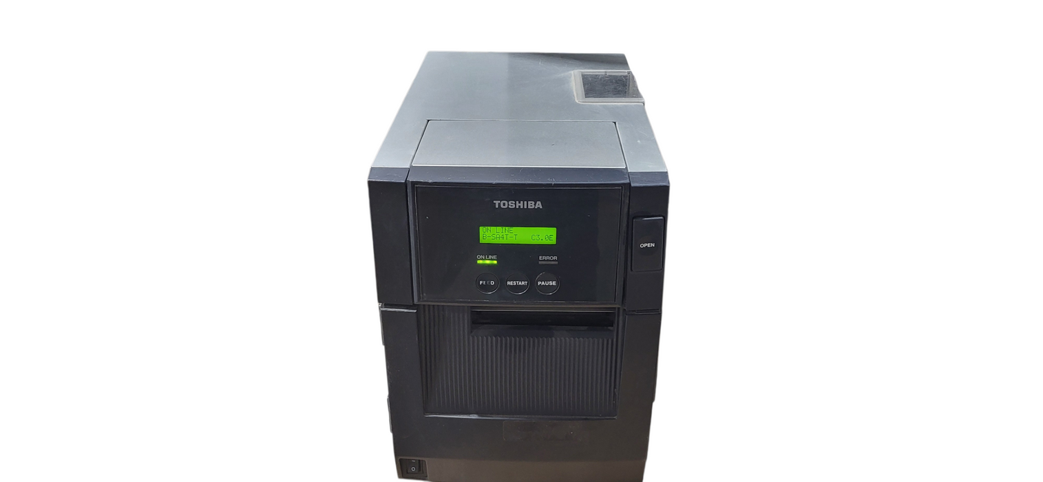 Toshiba TEC B-SA4TM-TS12-QM-R Thermal Transfer Barcode Label Printer