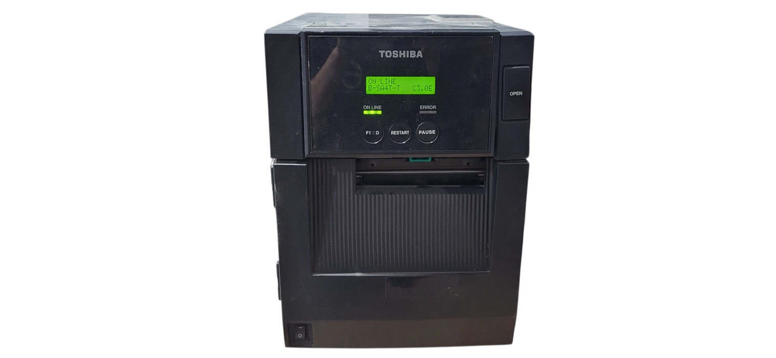 Toshiba TEC B-SA4TM-TS12-QM-R Thermal Transfer Barcode Label Printer