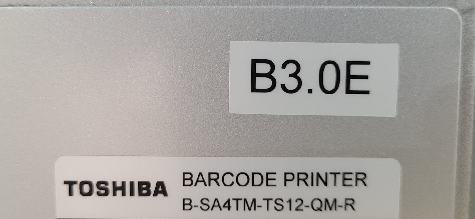 Toshiba TEC B-SA4TM-TS12-QM-R Thermal Transfer Barcode Label Printer