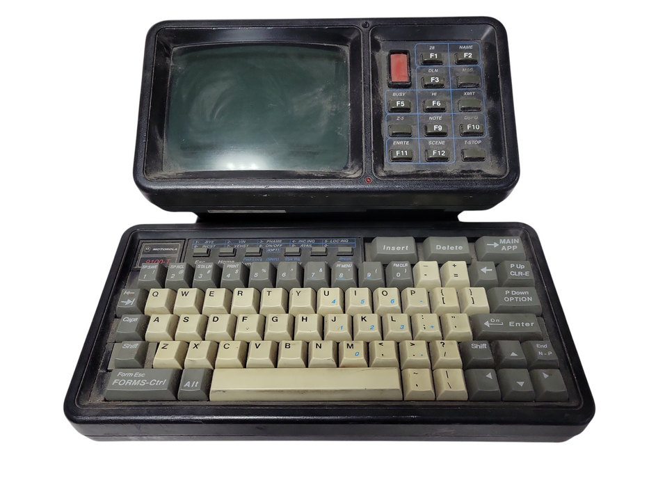 Vintage Motorola Mobile Data Terminal MDT 9100-T READ