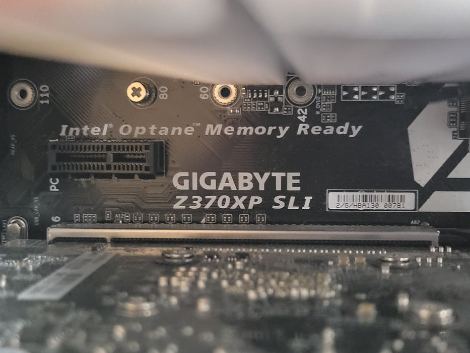Custom/Gigabyte Z370XP SLI PC, Core I7-8700K 3.70GHz, 8GB DDR4, 500W PSU, READ