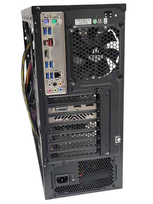 Custom/Gigabyte Z370XP SLI PC, Core I7-8700K 3.70GHz, 8GB DDR4, 500W PSU, READ