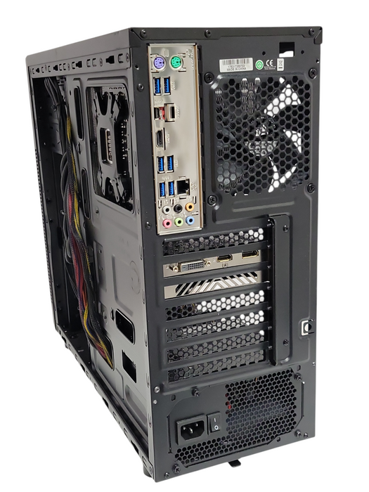 Custom/Gigabyte PC, Core I7-8700K 3.70GHz, 16GB DDR4, 500W PSU, 512GB NVME, READ