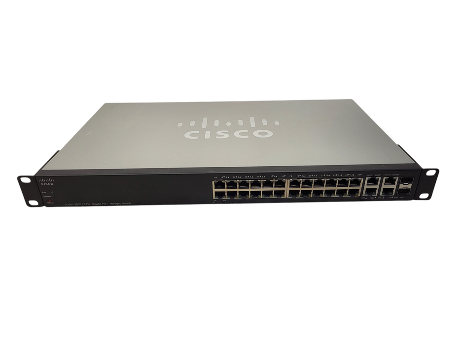 Cisco SG300-28PP 28-Port Gigabit PoE Managed Network Switch
