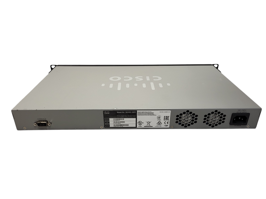 Cisco SG300-28PP 28-Port Gigabit PoE Managed Network Switch