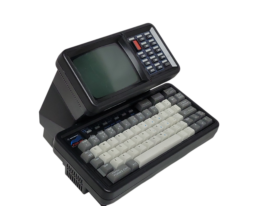 Motorola Mobile workstation F5111A with 9100-WS keyboard and screen, READ