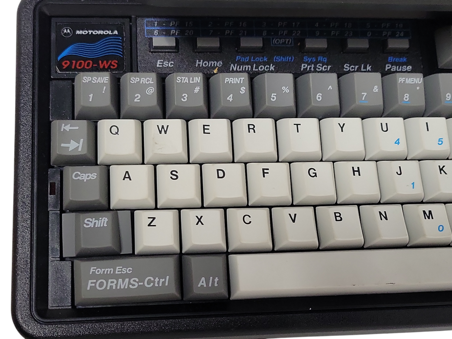 Motorola Mobile workstation F5111A with 9100-WS keyboard and screen, READ