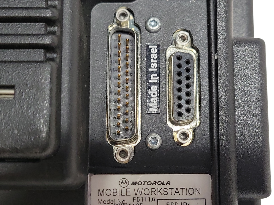 Motorola Mobile workstation F5111A with 9100-WS keyboard and screen, READ