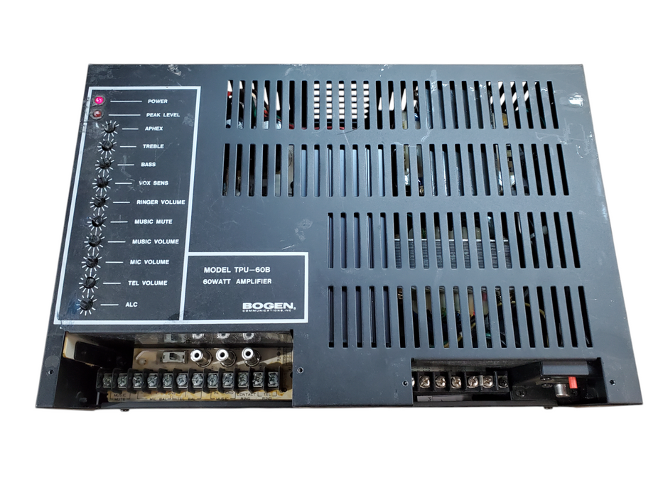 Bogen TPU-250 - 60w Telephone Paging Amplifier *READ*