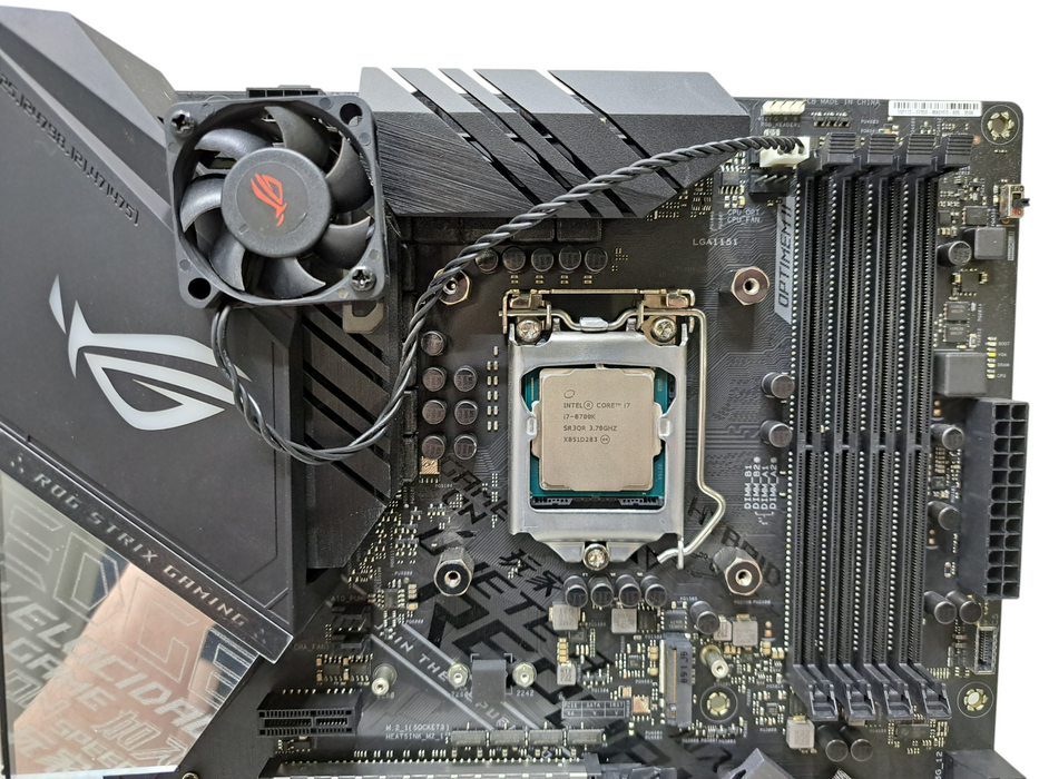 ASUS ROG STRIX Z390-E GAMING Wi-Fi LGA 1151 Motherboard + Intel Core i7-8700K