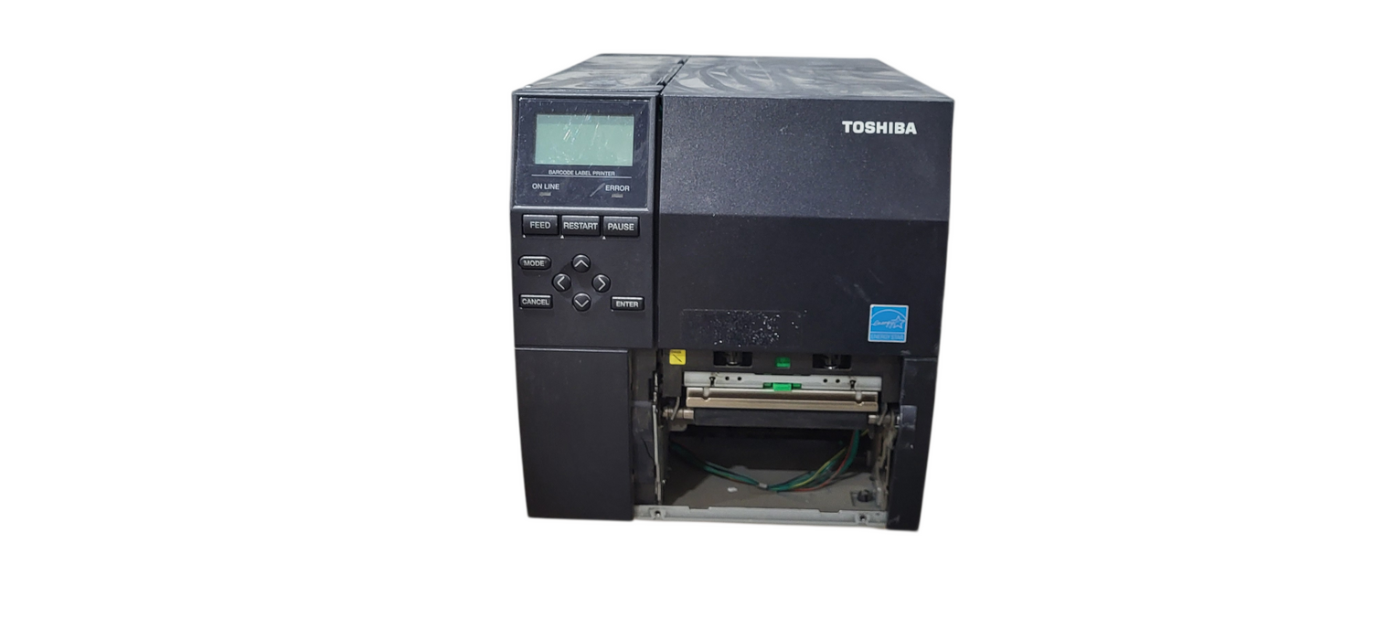 TOSHIBA BAR CODE LABEL PRINTER B-EX4T2-GS12-QM-R | READ