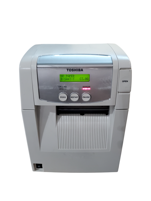 Toshiba B-SA4TP-TS12-QM-R Thermal Transfer Label Printer *READ*