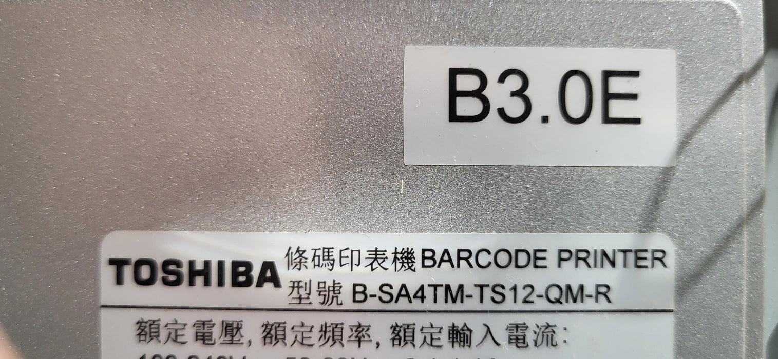 Toshiba B-SA4TM-TS12-QM-R Barcode Label Printer USB/Ethernet | READ