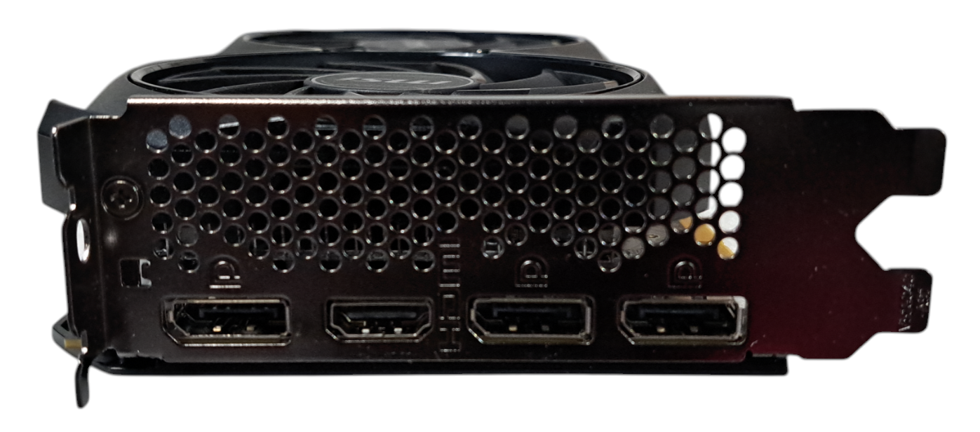 MSI GeForce RTX 4060 8GB GDDR6 Ventus 2X BLACK OC Graphics Card