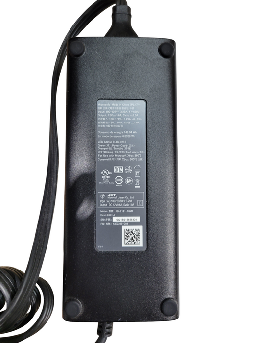 XBOX 360PB-2121-03M1 E AC ADPATER AND CORD