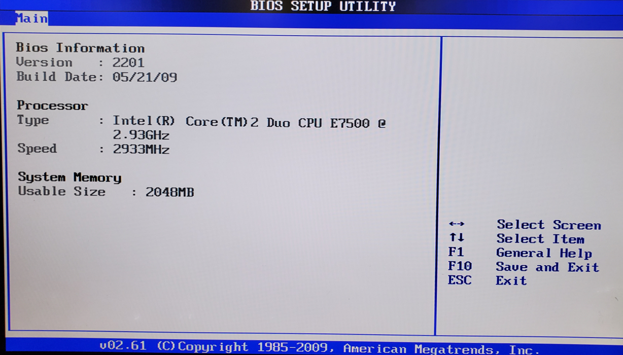 ASUS P5Q Deluxe Motherboard - Core 2 Duo E7500, 2GB DDR2, EAH4350 - No HDD