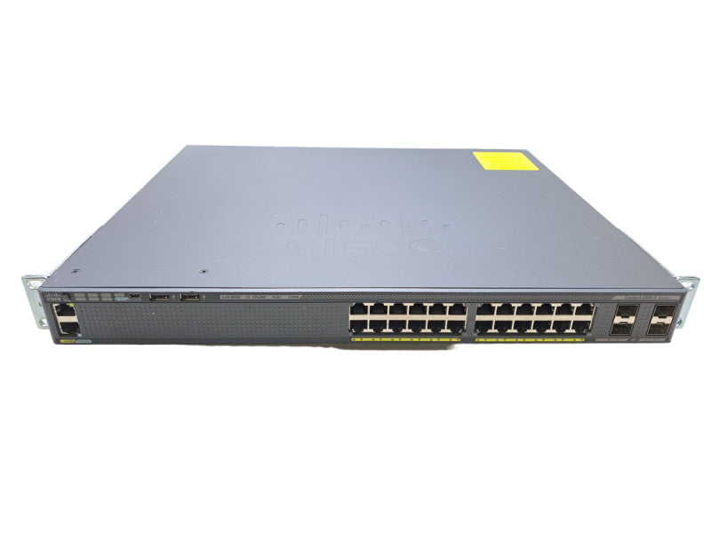 Cisco WS-C2960X-24PS-L | 24-Port Gigabit PoE+ 370W Switch | 4x SFP Q