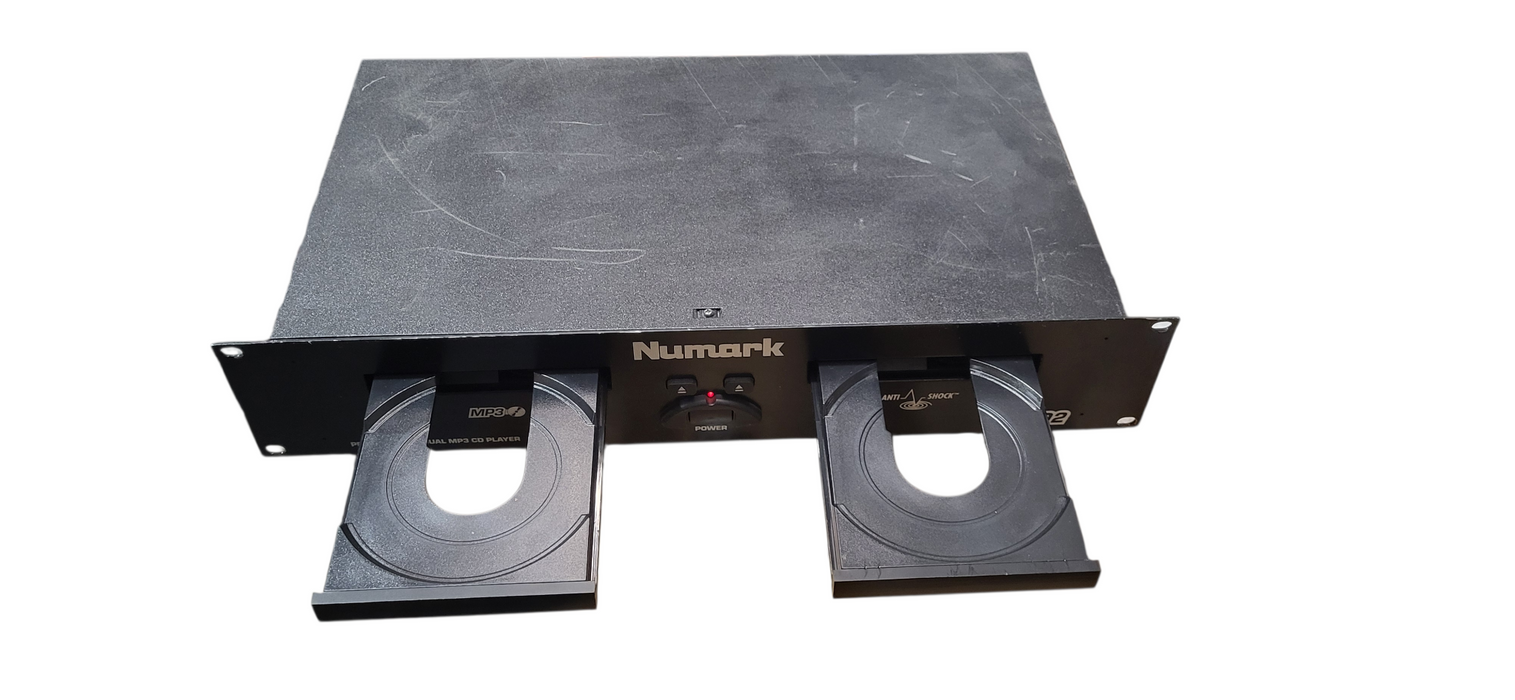 Numark MP302 Dual CD/MP3 Rackmount DJ Player | READ