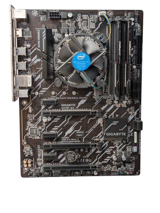 GIGABYTE Z370P D3 Intel Core i7-8700 16GB RAM Motherboard Combo
