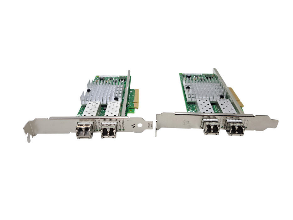 Lot of 2x HP 560SFP+ Dual Port 10GB SFP+ Ethernet Adapter Intel X520-DA2 Card