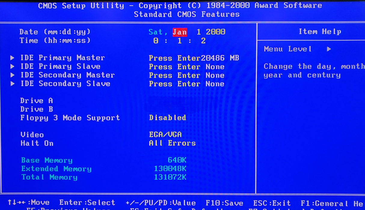 Vintage PC - P6VAP-A+ Motherboard - Intel Pentium III, 128MB RAM - No  HDD